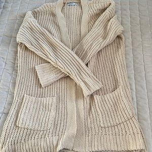 Cream cardigan